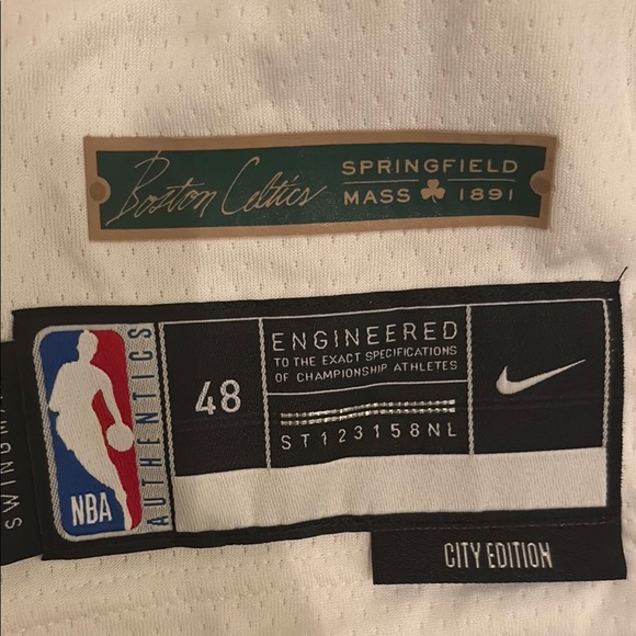 Boston Basketball Jersey - Picture 3 of 5